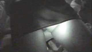 Kučka širokih grudi u mrežama Austin Taylor dobija crninu na stepenicama